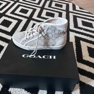 Coach high top sneakers